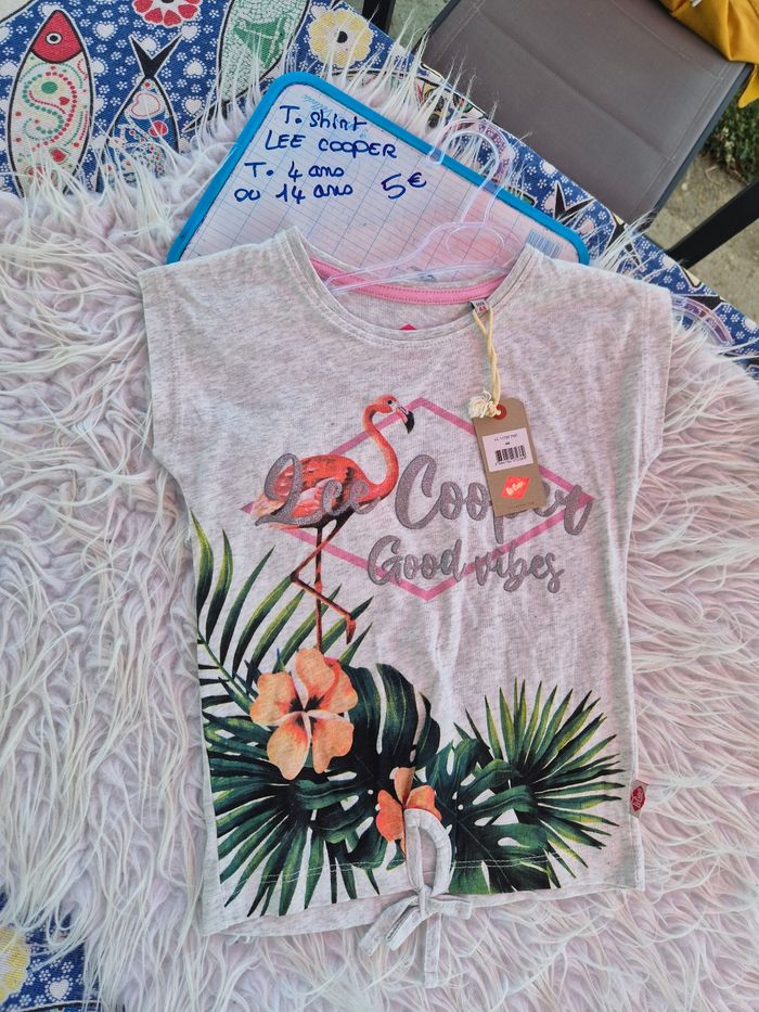 Tee shirt lee cooper gris