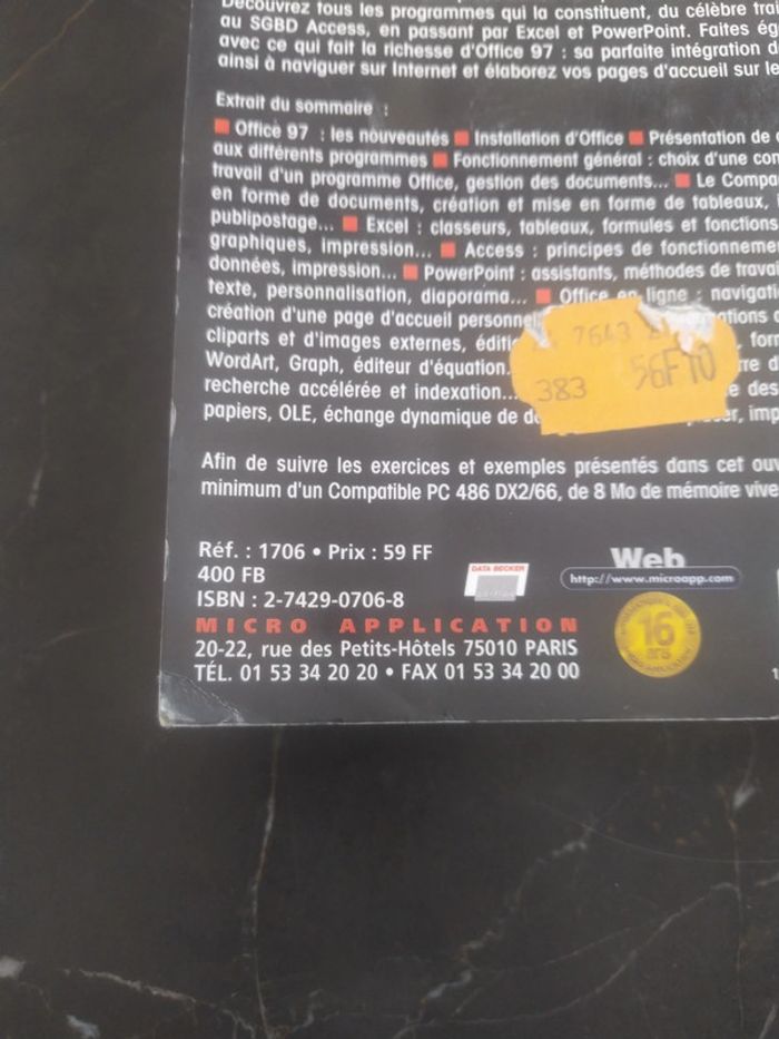 Office 97 - photo numéro 5