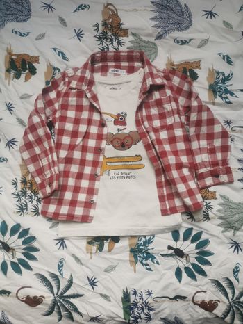 Chemise 3 ans garçon