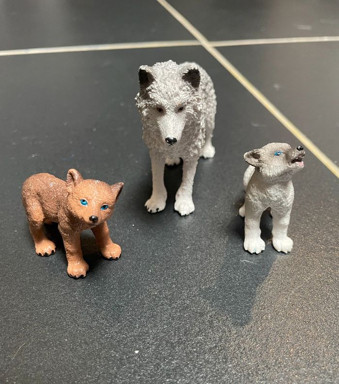 Figurines Schleich - Famille de Loups