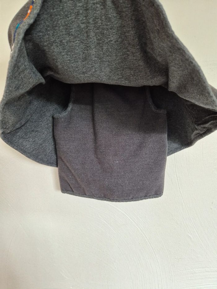 Manteau cape gris sergent major 9/12 mois - photo numéro 5