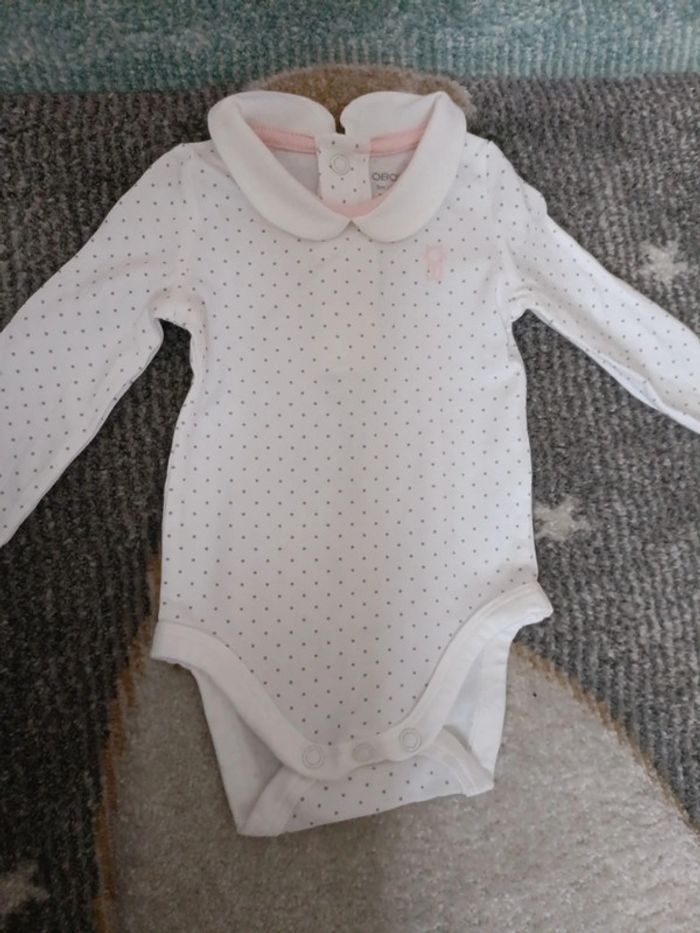 Ensemble Salopette bodie 3 mois Obaïbi neuf - photo numéro 10