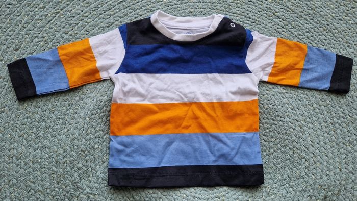 Tee shirt manches longues rayé - 3 mois