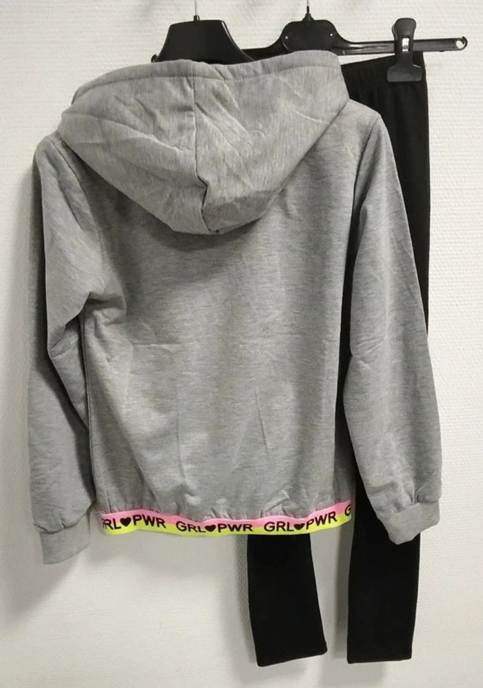 Survêtement gris 14 ans - photo numéro 2
