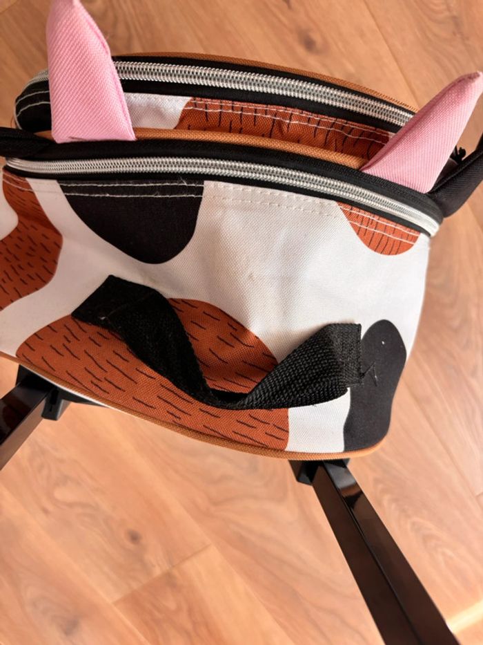 Valise sac à roulette enfant forme vache marque Janod - photo numéro 4