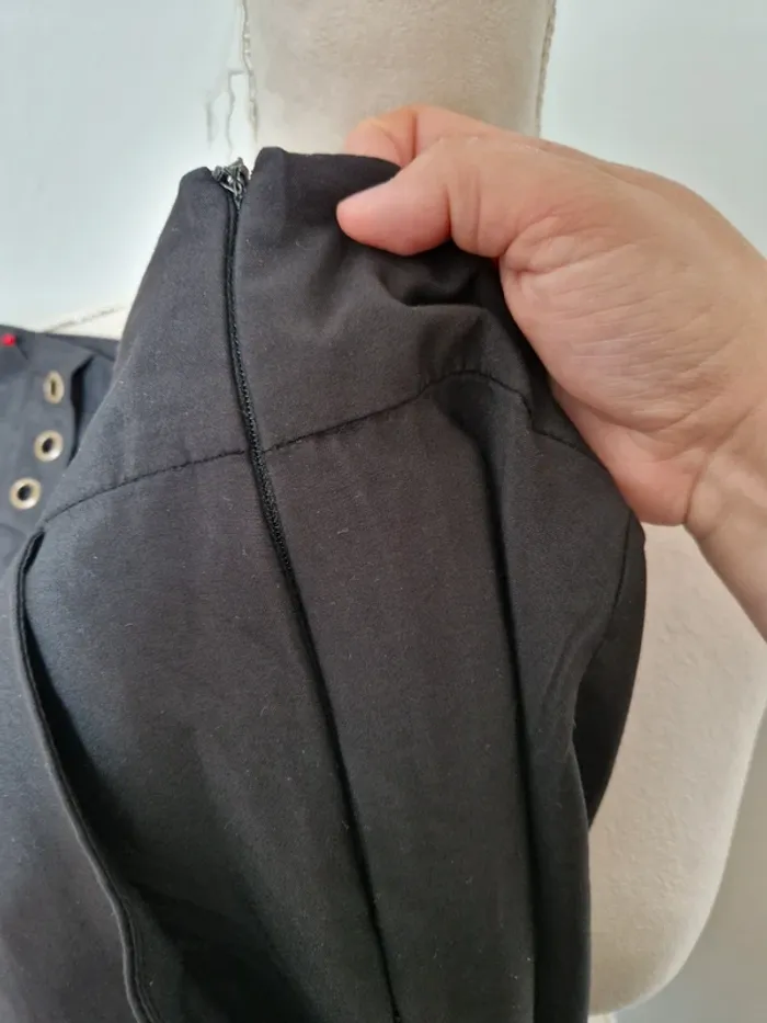 Pantalon carottes habillé noir taille 44 fpc - photo numéro 3