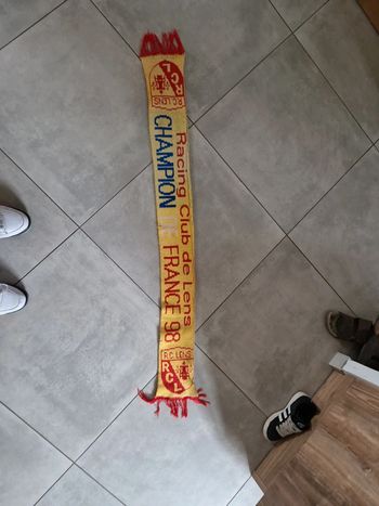 Écharpe rc lens champion France 1998