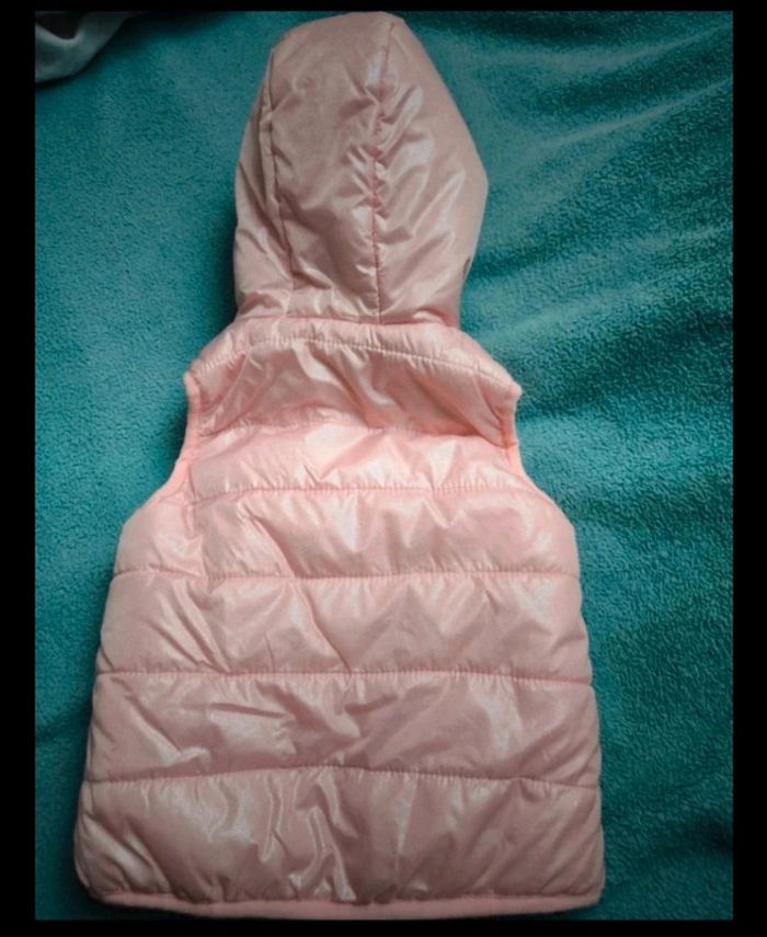 Doudoune sans manche bébé fille 12 mois orchestra - photo numéro 2