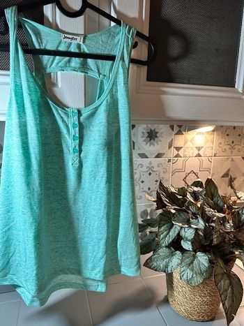 Top vert, jennyfer, taille 36, neuve