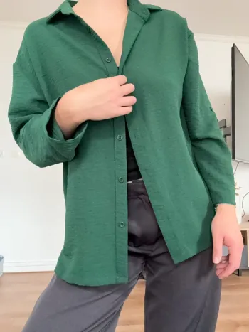 Chemise verte
