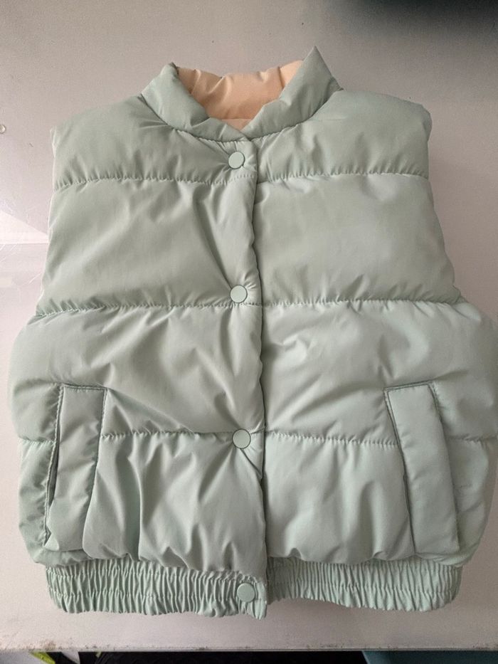 Veste sans manche réversible