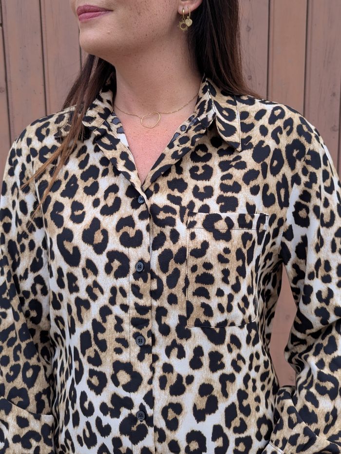Chemise fluide oversize Léopard
Taille M/L - photo numéro 4