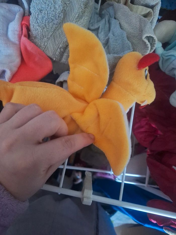 Doudou dragon jaune - photo numéro 3