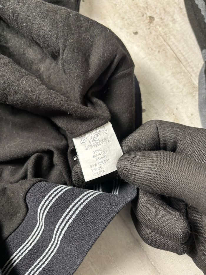 T-shirt manche longue à capuche Cop Copine vintage 2000s - photo numéro 6