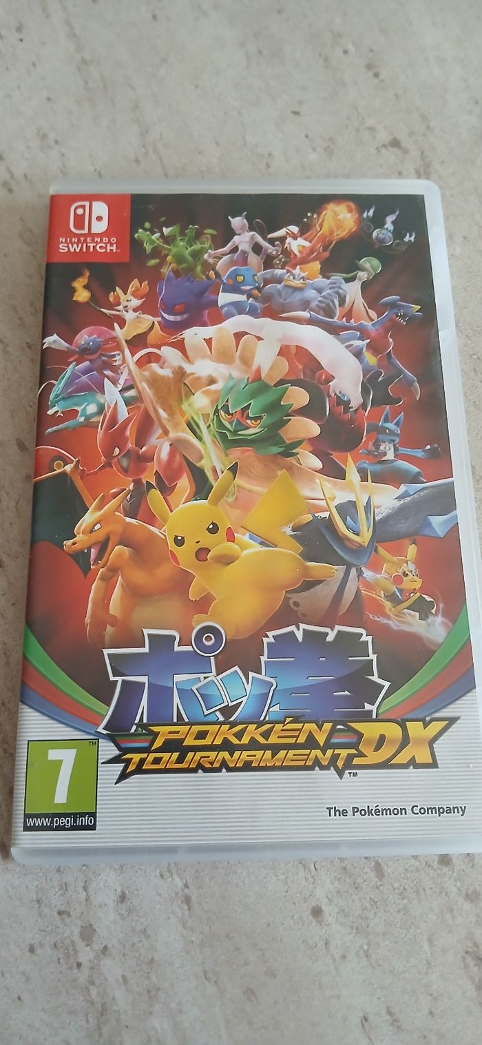 Pokkén tournament dx pour switch