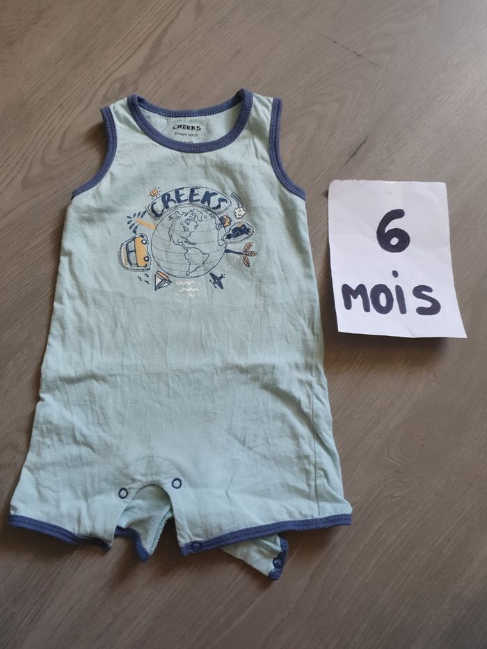 Barboteuse grenouillère 6mois garçon