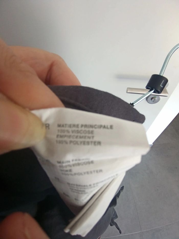 Chemise sans manche Jennifer taille S noir - photo numéro 5