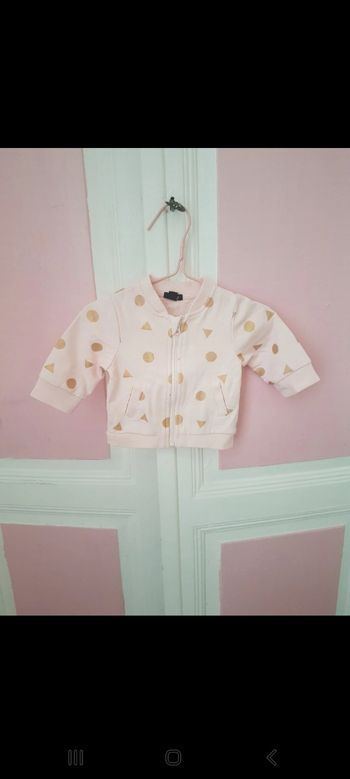 Gilet bébé fille