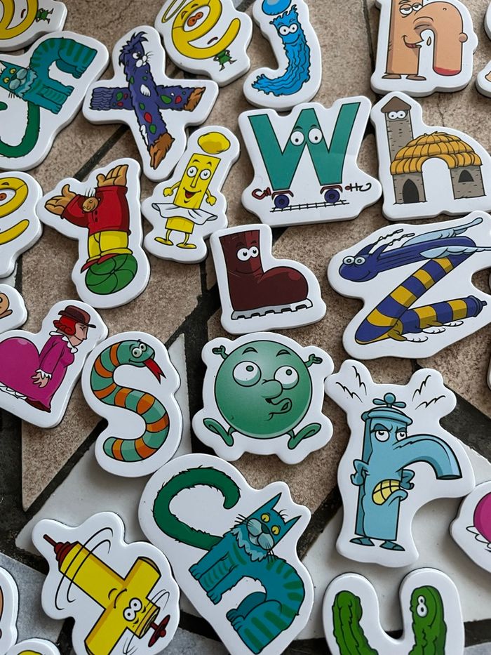 Lettres magnétiques « les Alphas » - photo numéro 3