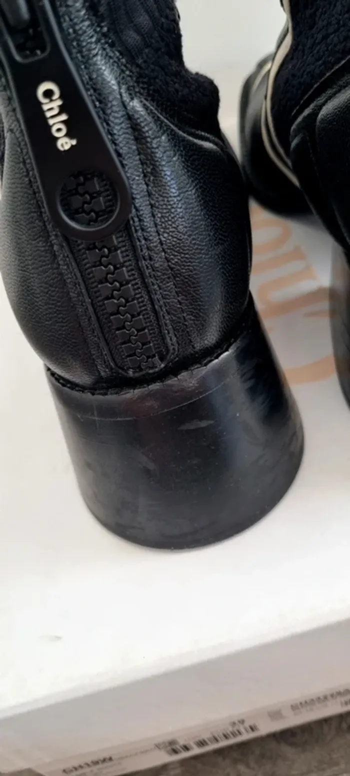 Boot western chloe Olivia noire 39 - photo numéro 8