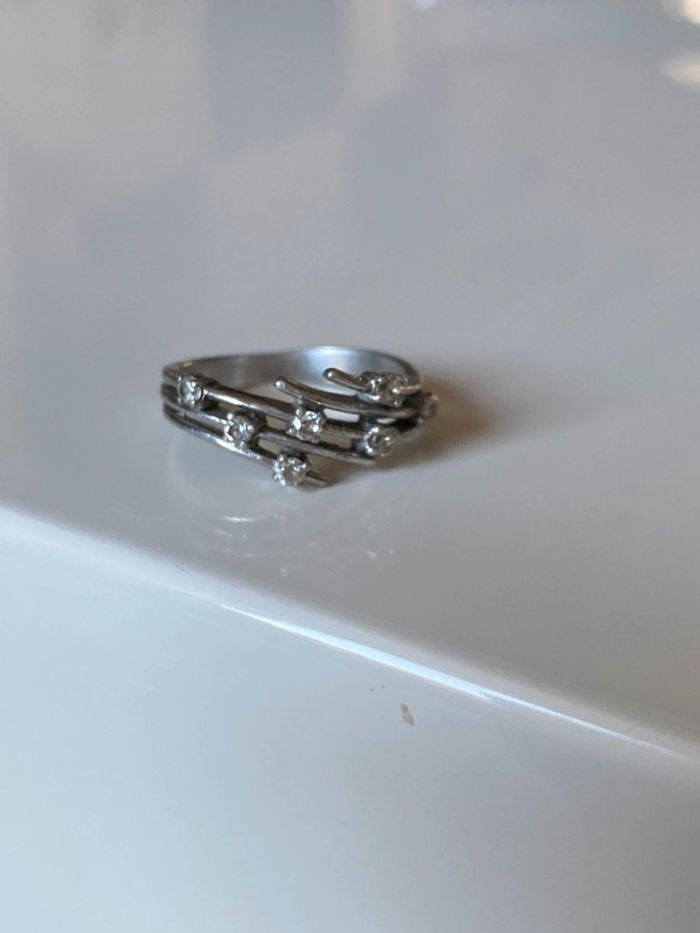 Bague vintage en argent - photo numéro 6