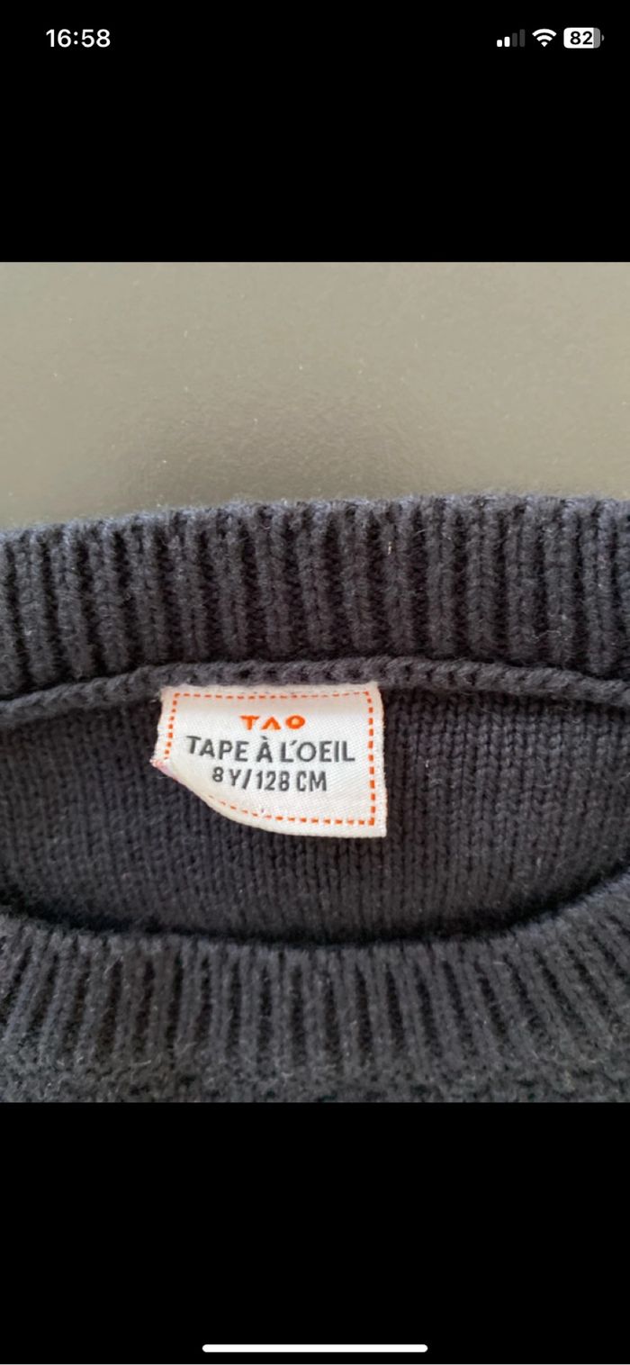 Pull tape à l’œil 8 ans - photo numéro 2