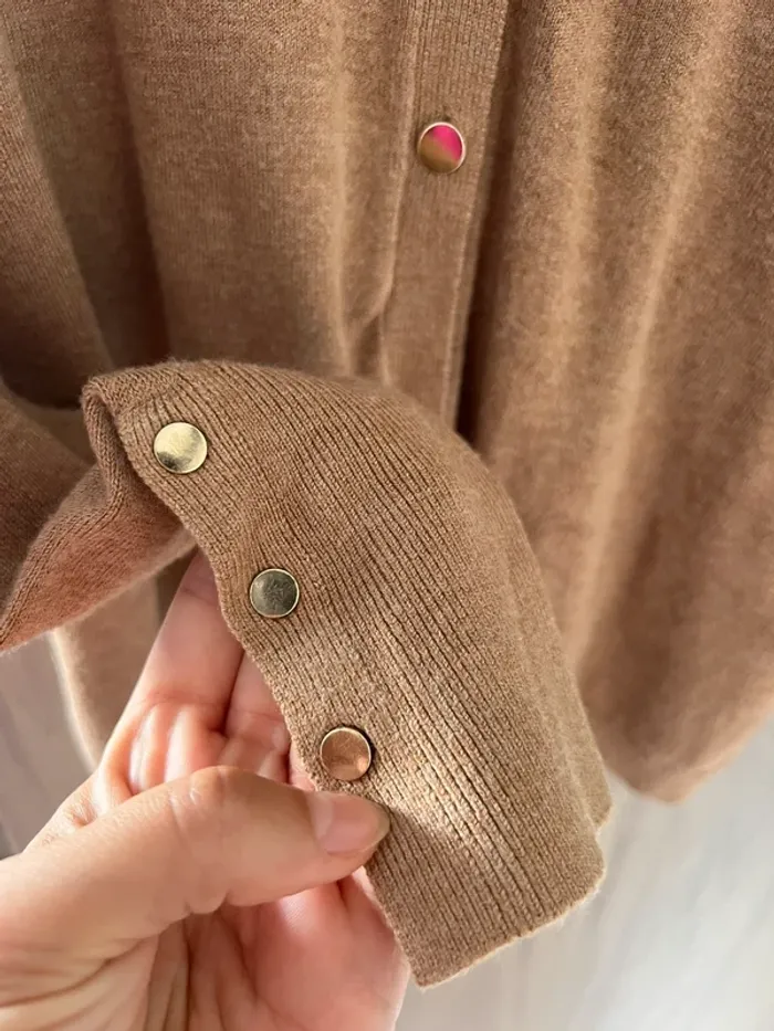 Gilet marron - photo numéro 2