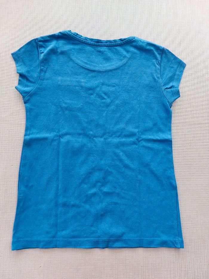 T-shirt bleu - photo numéro 2