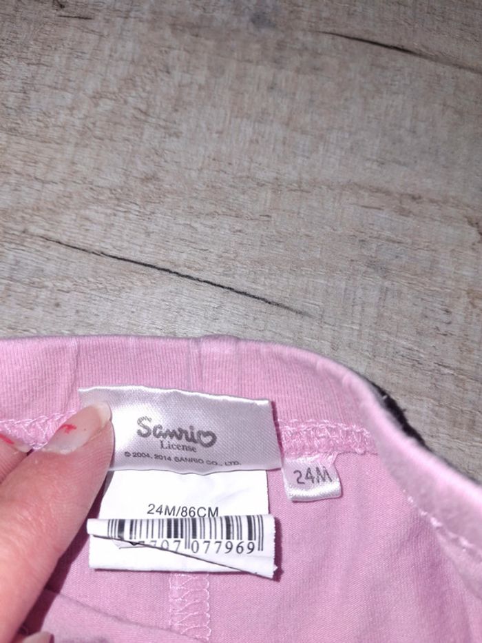 Leggings rose fille 24 mois - photo numéro 2