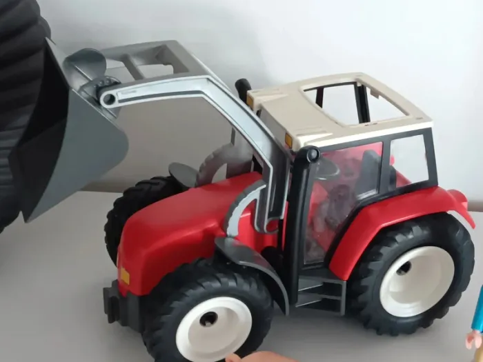 Tracteur avec fermier et cochons playmobil - photo numéro 7