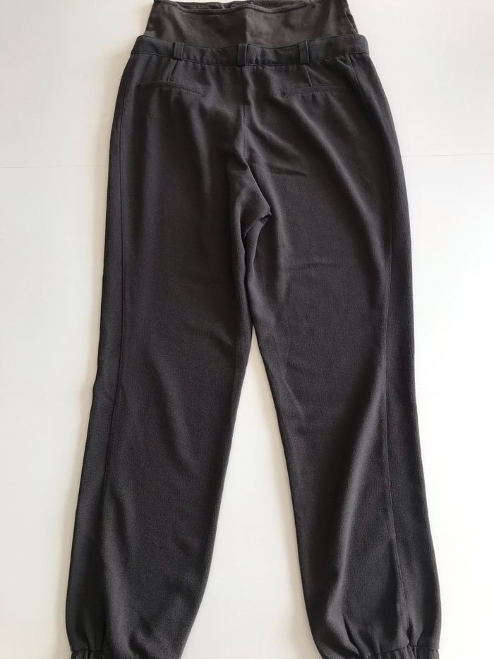 Pantalon de grossesse fluide kaki 38 - photo numéro 4
