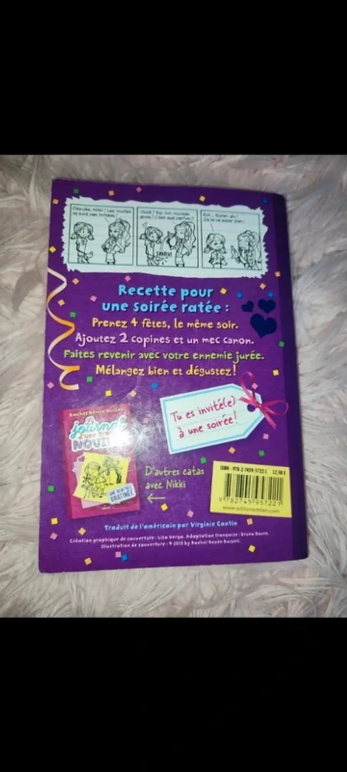 Livre "Le journal d'une grosse nouille" tome 2 - photo numéro 2