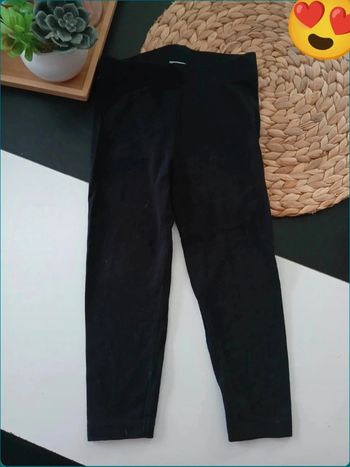 Legging Noir Mixte Taille 2 ans🌿🌈