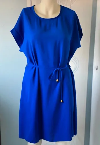 Robe légère bleue électrique taille unique
