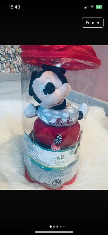 Peluche à empiler Mickey