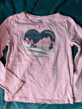 Haut rose 8 ans