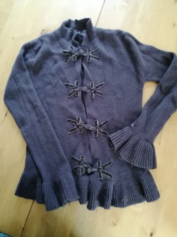 Gilet couleur taupe