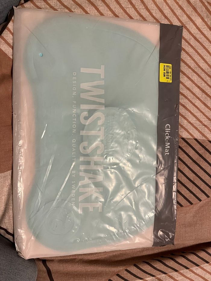 Plateau twistshake bleu