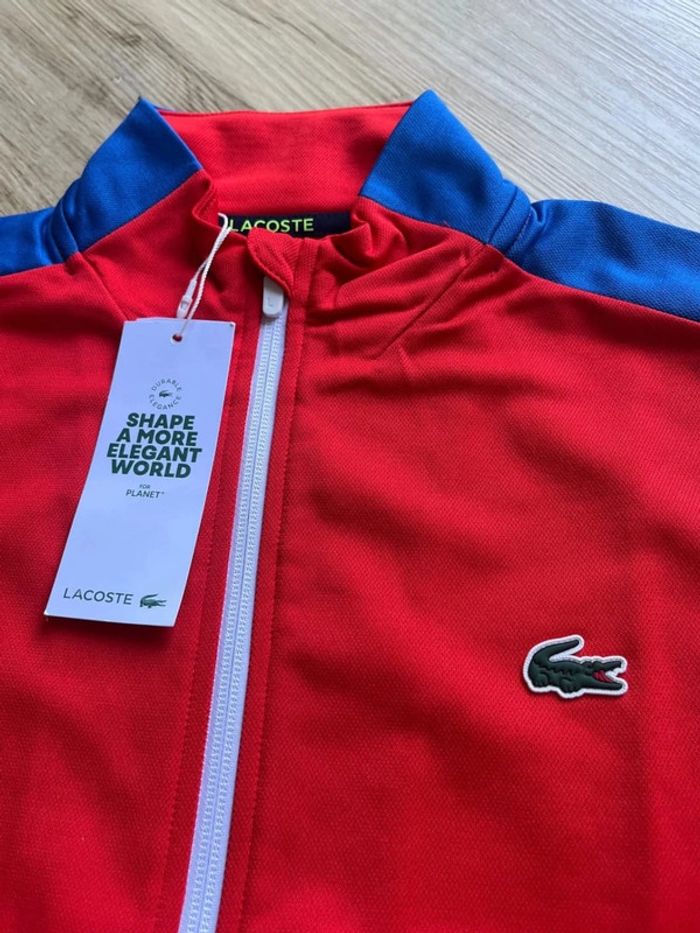 Veste Lacoste Rouge XS - photo numéro 4