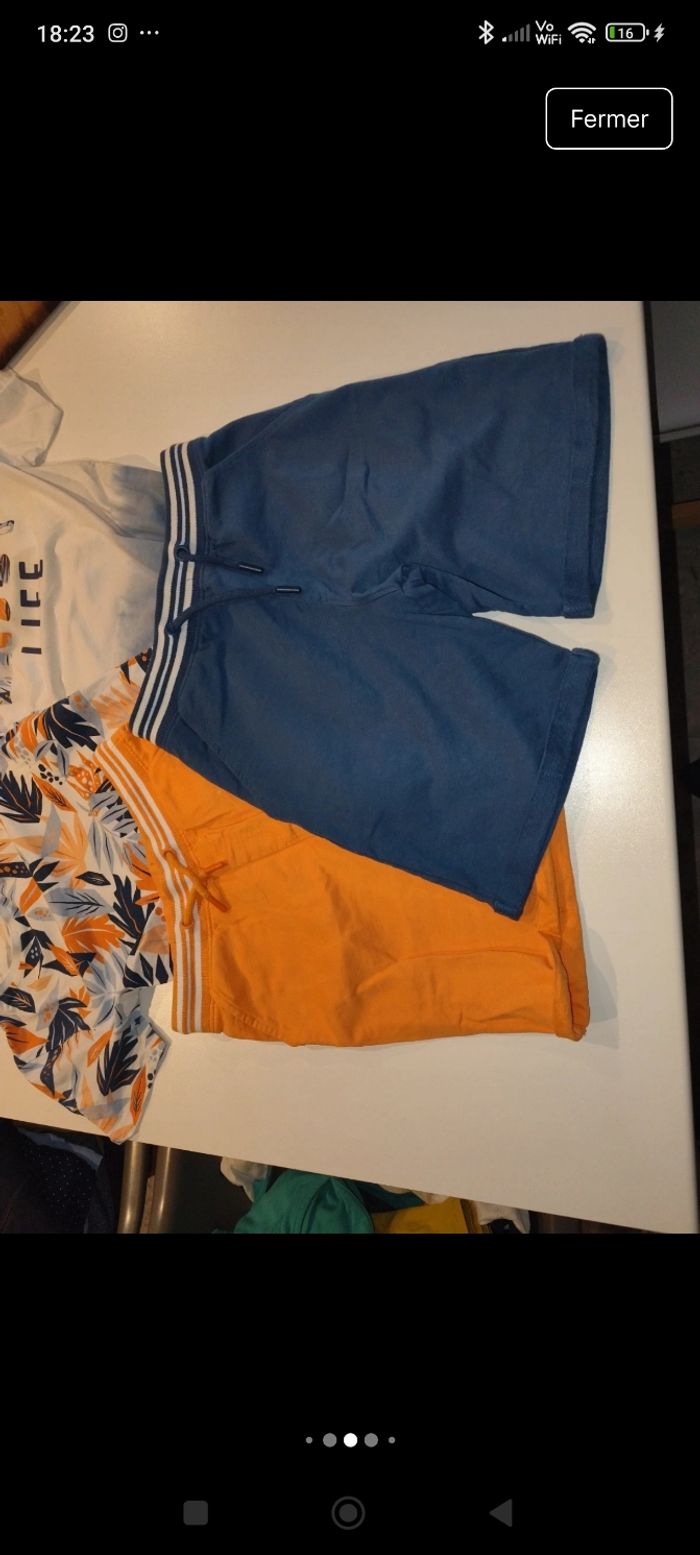 Lot ensemble été garçon 9 10 ans - photo numéro 4