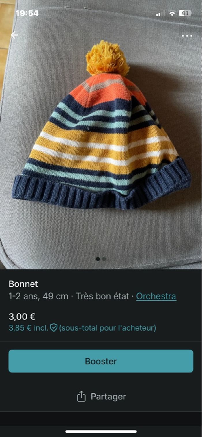 Bonnet - photo numéro 2