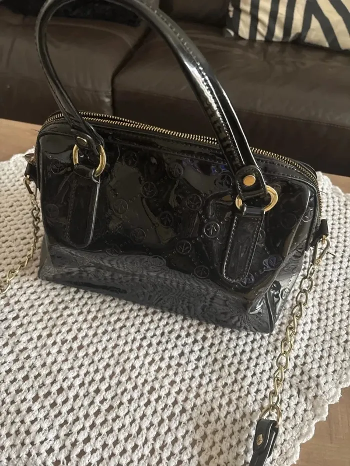 🛑 sac à main noir 🛑 M by mosquitos - photo numéro 2
