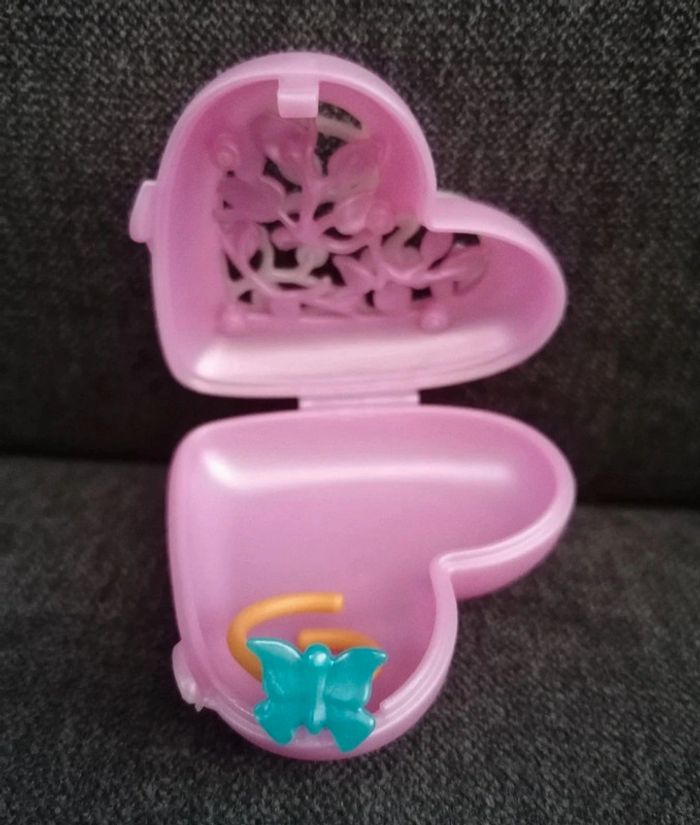 Boîte Playmobil cœur rose avec sa bague réglable - photo numéro 3