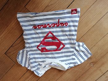 Tee shirt superman en coton bio 3 M