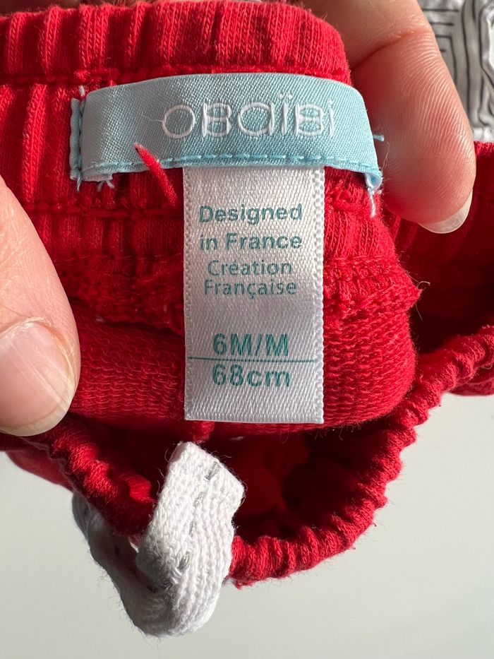 Lot t’shirt Zara et short Obaïbi 6 mois très bon état - photo numéro 6