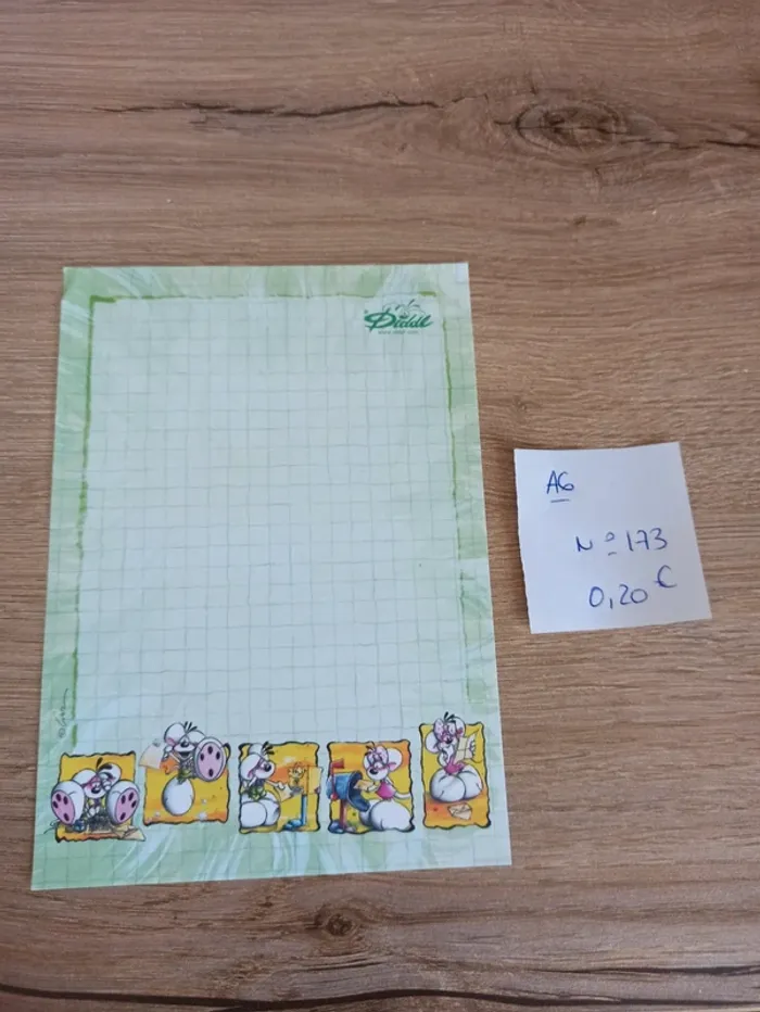 Feuille Diddl A6 173 0,20€
