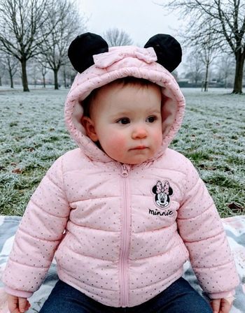 Manteau - veste rose  fille Disney Minnie Bébé
