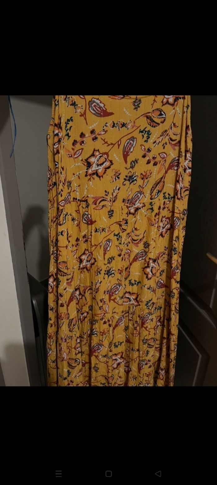Robe jaune à motifs Kiabi 54
