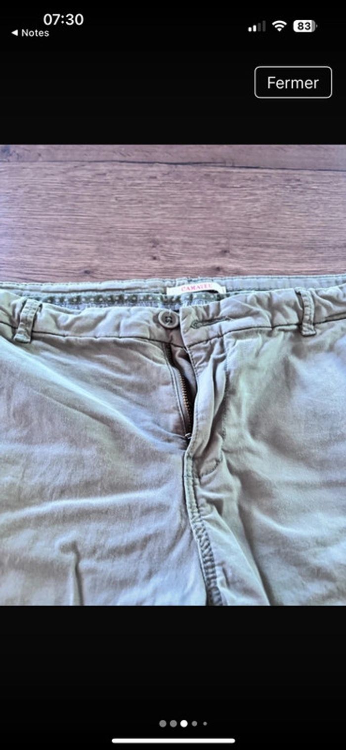 Chino Kaki Camaïeu T.42 - photo numéro 2