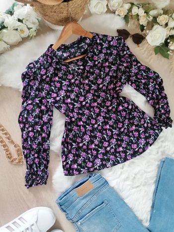 Blouse fleurie taille S